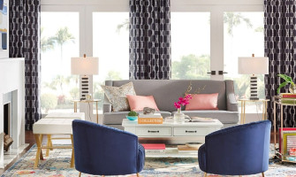 Idei de perdele pentru living si bucatarie