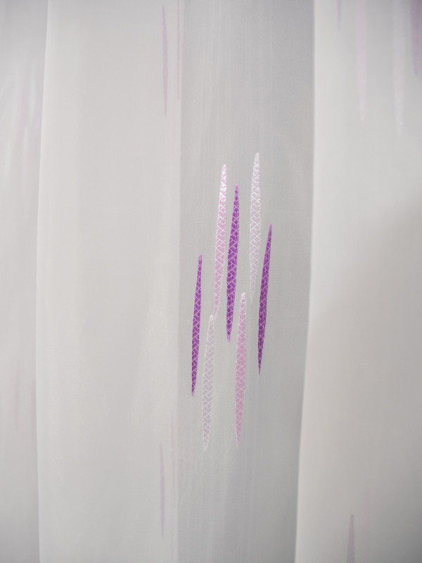 Perdea voal, ivoire/lila Perdea voal, ivoire/lila