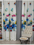 Draperie satin, model Strumfi