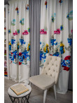 Draperie satin, model Strumfi
