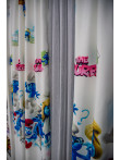 Draperie satin, model Strumfi