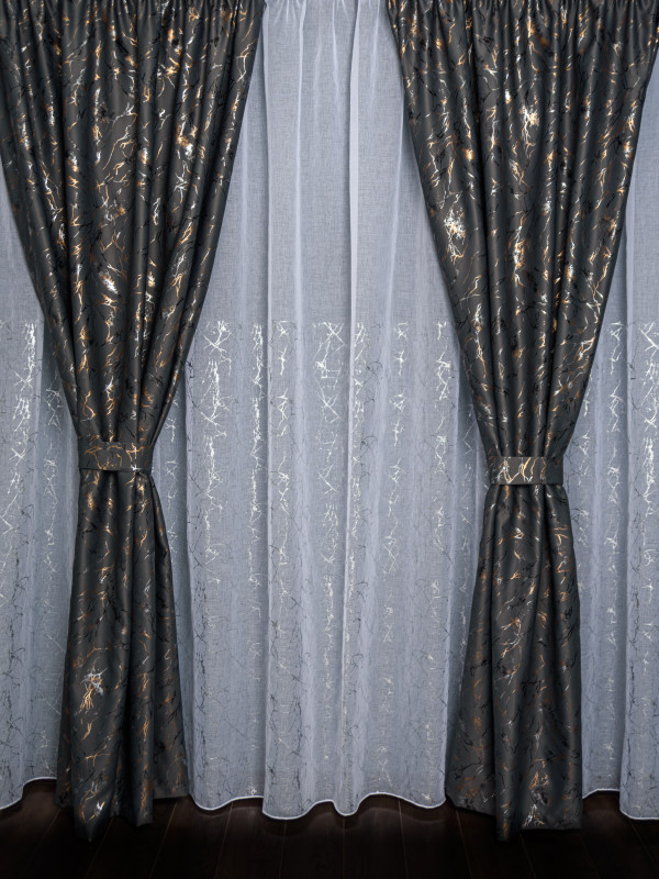 Set perdea si draperie Monica