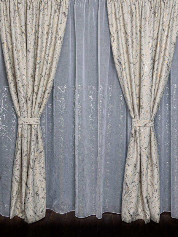 Set perdea si draperie Radu
