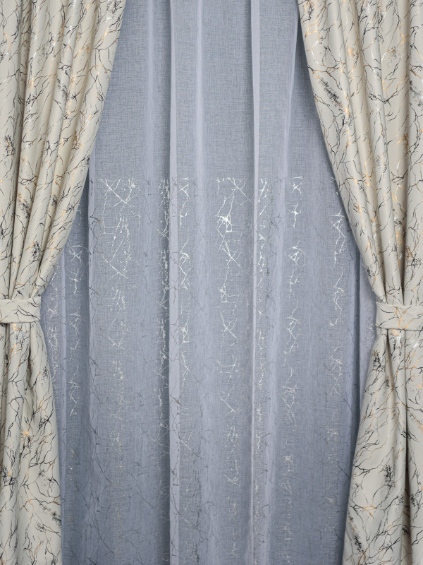 Set perdea si draperie Radu