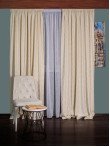 Draperie catifea creponata, crem