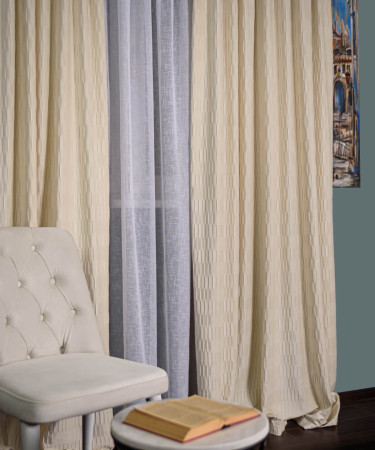 Draperie catifea creponata, crem Draperie catifea creponata, crem