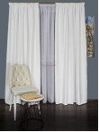 Draperie uni alb