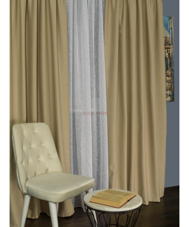 Draperie blackout bej Draperie blackout bej