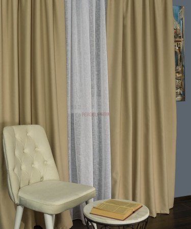 Draperie blackout bej Draperie blackout bej