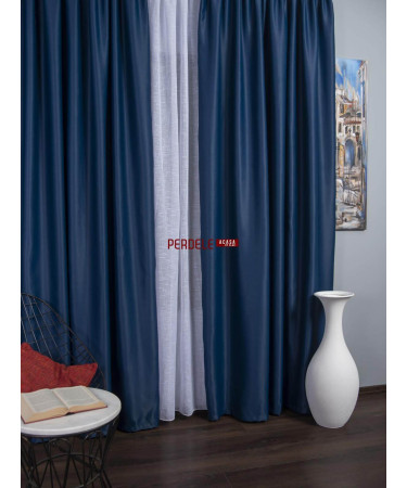 Draperie blackout bleumarin Draperie blackout bleumarin
