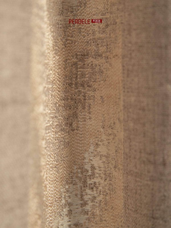 Draperie blackout crem/auriu