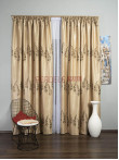 Draperie blackout crem,maro