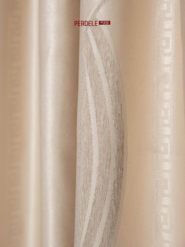 Draperie blackout crem