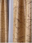 Draperie blackout crem/maro