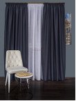 Draperie blackout gri