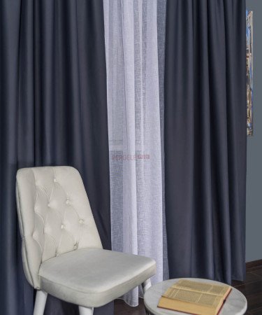 Draperie blackout gri Draperie blackout gri