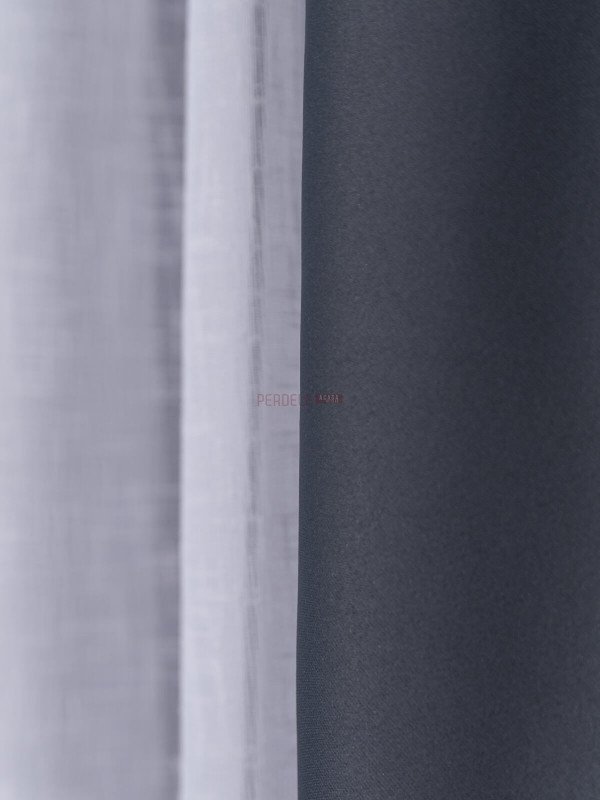 Draperie blackout gri