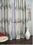 Draperie blackout gri/negru