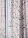 Draperie blackout gri/negru model marmura