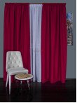 Draperie blackout rosu