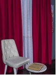 Draperie blackout rosu