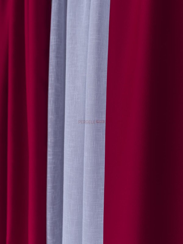 Draperie blackout rosu