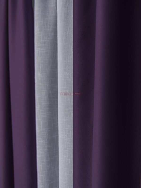 Draperie uni mov