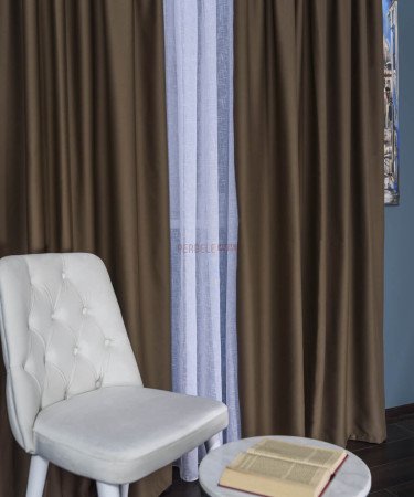 Draperie blackout maro Draperie blackout maro