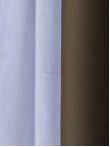 Draperie blackout maro