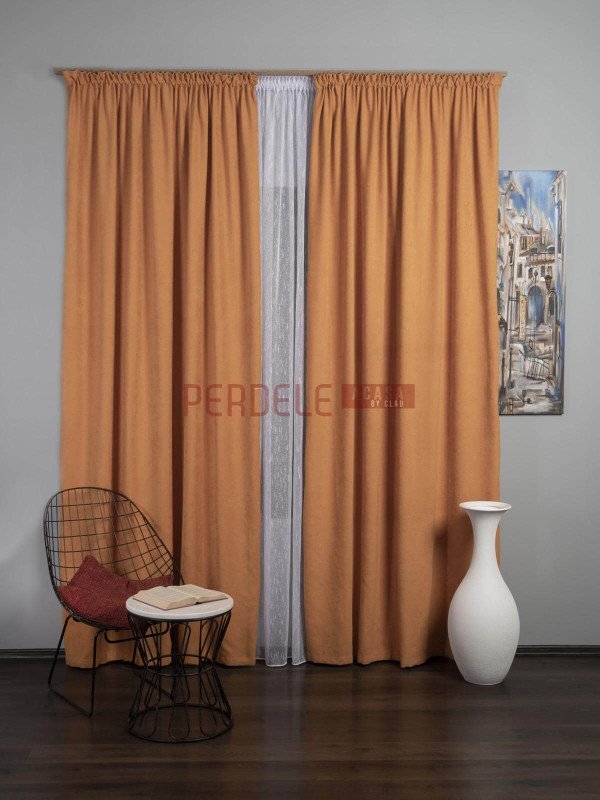 Draperie Petec, portocaliu Draperie Petec, portocaliu