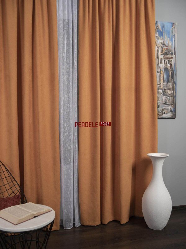 Draperie Petec, portocaliu Draperie Petec, portocaliu