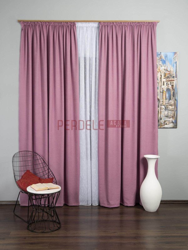 Draperie blackout roz gabi