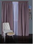 Draperie blackout roz prafuit
