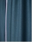 Draperie blackout rustic albastru