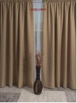 Draperie blackout rustic bej