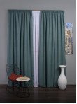 Draperie blackout verde coral