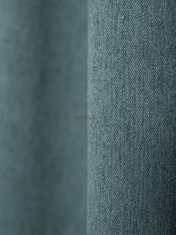 Draperie blackout verde coral