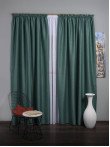 Draperie blackout rustic verde