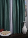 Draperie blackout rustic verde