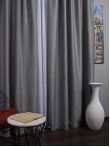 Draperie blackout rustic gri 2