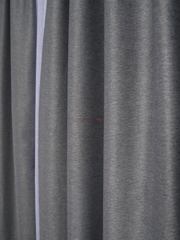 Draperie blackout rustic gri 2