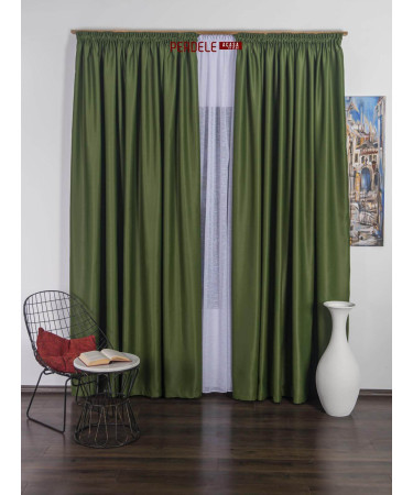 Draperie blackout verde Draperie blackout verde