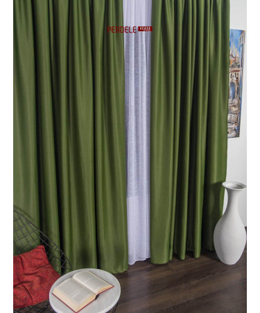 Draperie blackout verde Draperie blackout verde