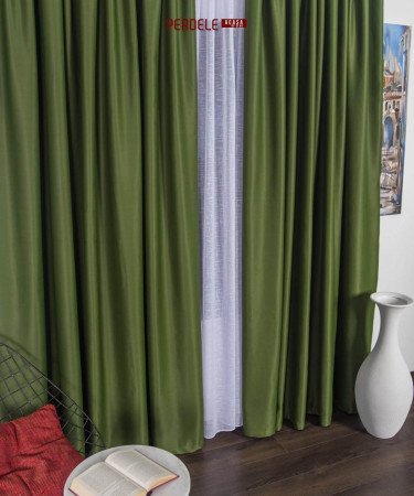 Draperie blackout verde Draperie blackout verde