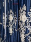 Draperie catifea albastru imperial Draperie catifea albastru imperial