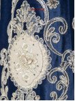 Draperie catifea albastru imperial Draperie catifea albastru imperial
