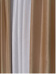 Draperie catifea bej