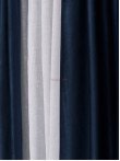 Draperie catifea bleumarin
