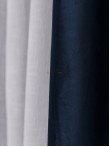 Draperie catifea bleumarin