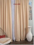 Draperie catifea crem